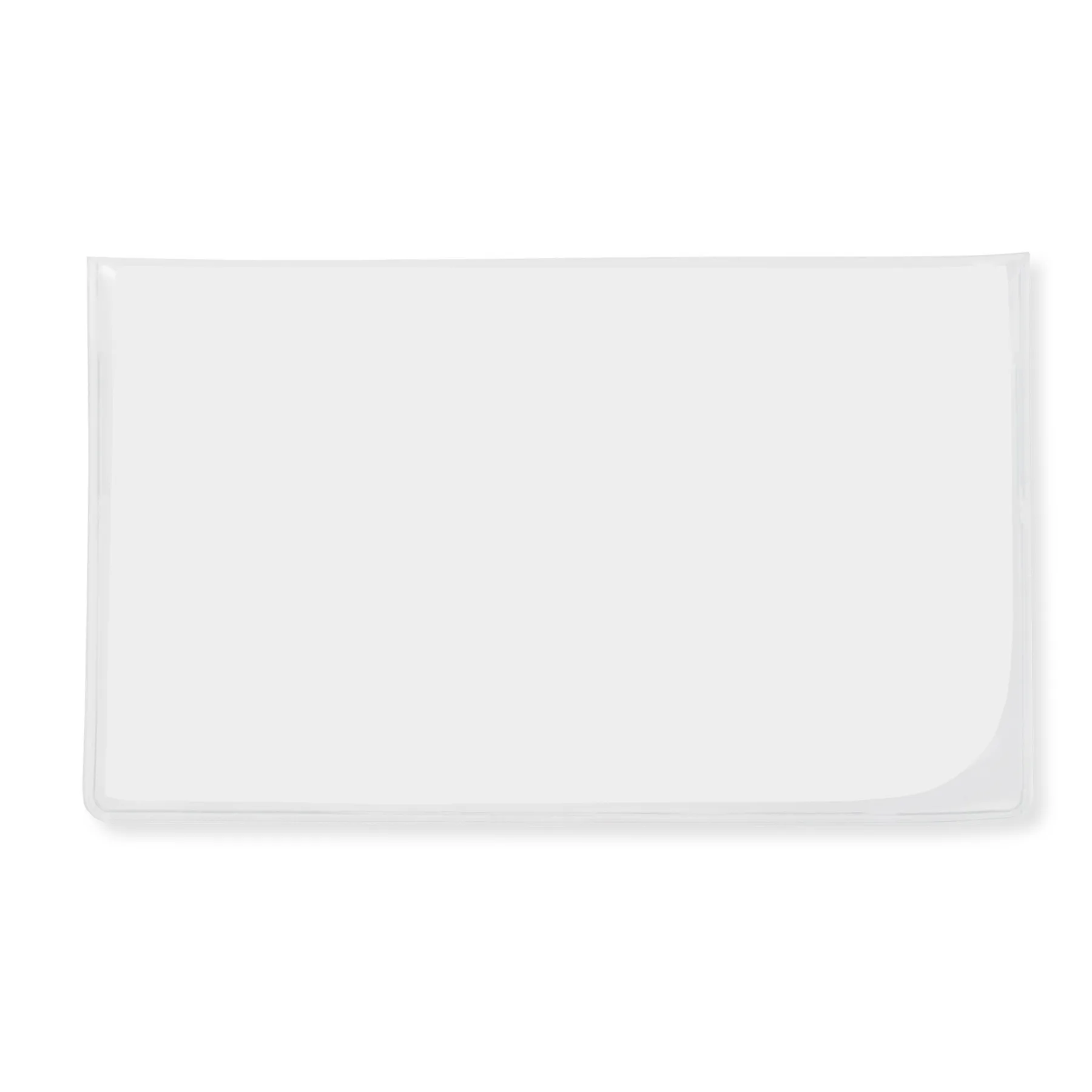 Premium 7" x 7" Spot Color Microfiber Cloth, in Clear Vinyl Pouch view 2