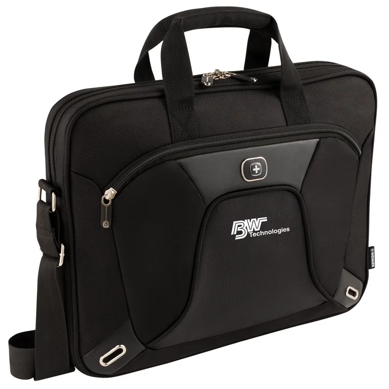 Administrator 16" Laptop Briefcase w/Tablet/eReader Pocket