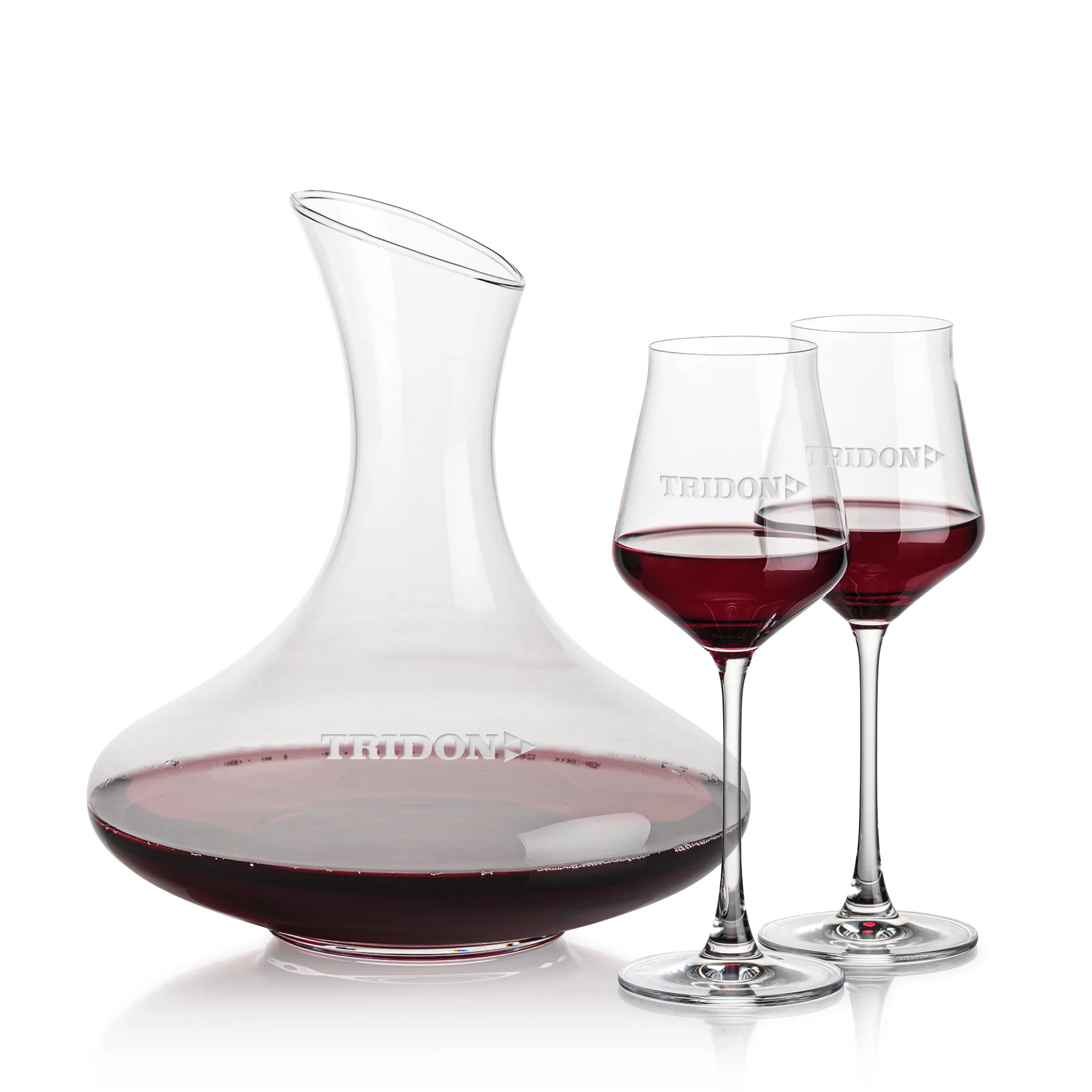 Carafe Stemmed Set, Bretton Set, Carafe & 2 Wine