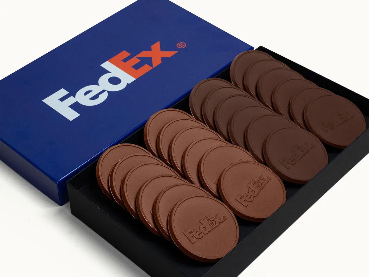 Ultimate 24-Piece Chocolate Cookie Gift Set with Luxury Custom Packaging view 2