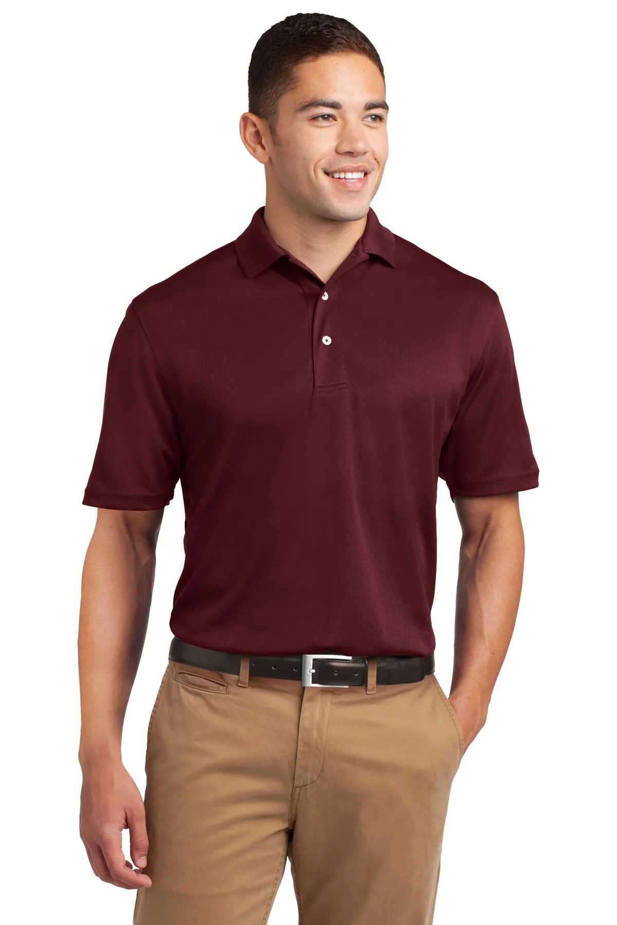 Sport-Tek® Dri-Mesh® Polo. view 6