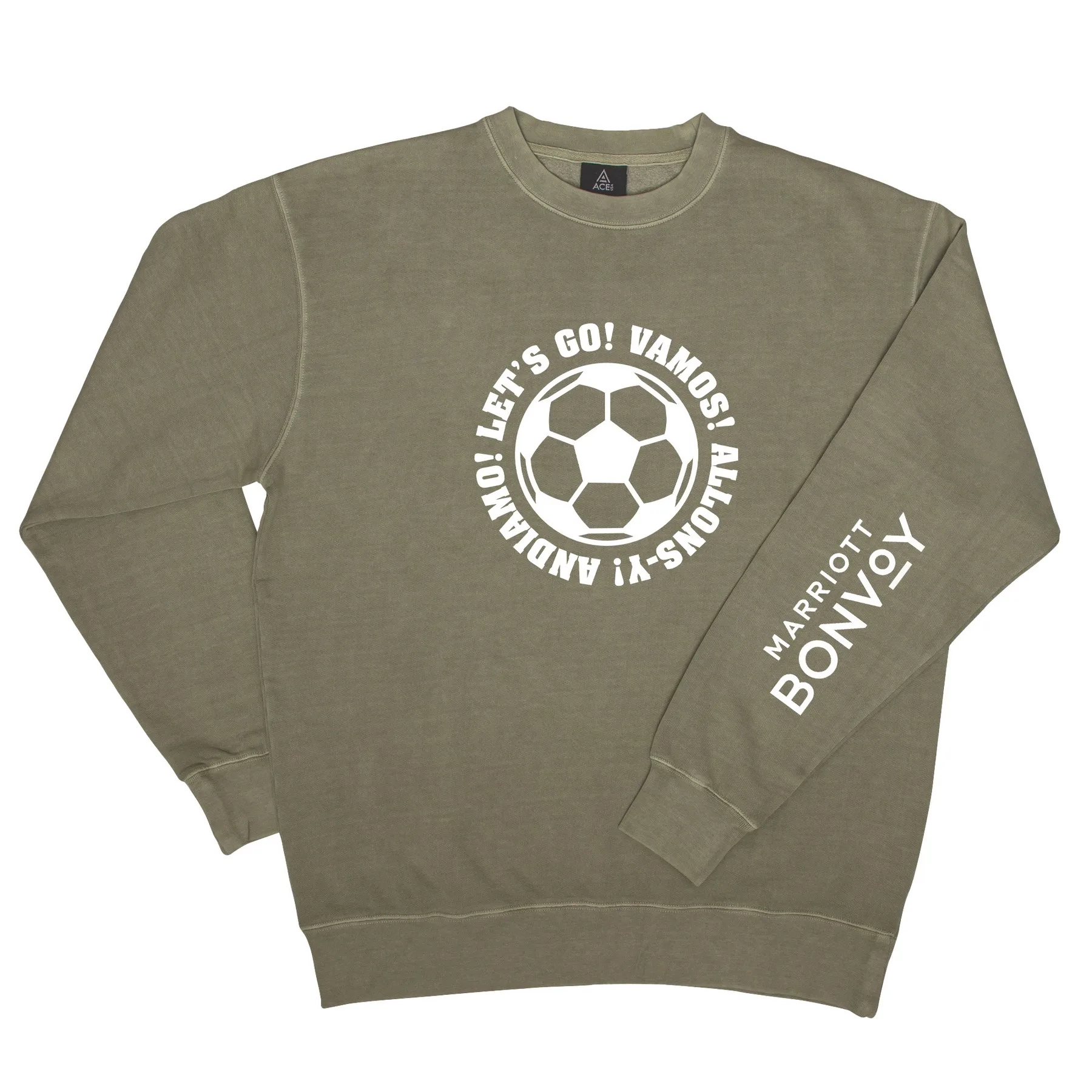 Soccer - ACE Vintage Wash Crew Fleece view 7
