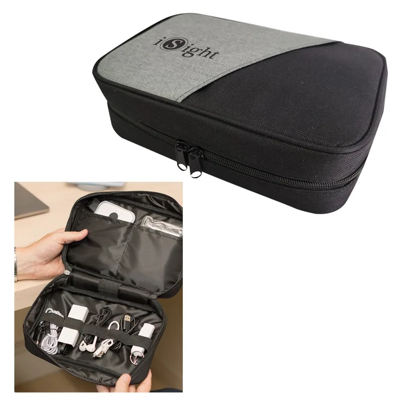 Contempo Heathered Tech Organizer view 2