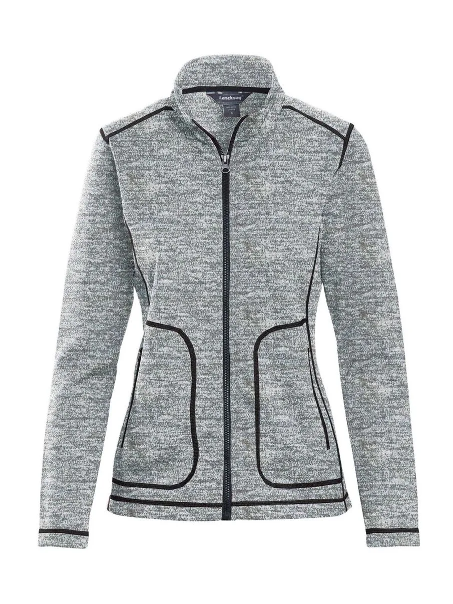 Ladies' Summit Textured Knit Jacket view 2