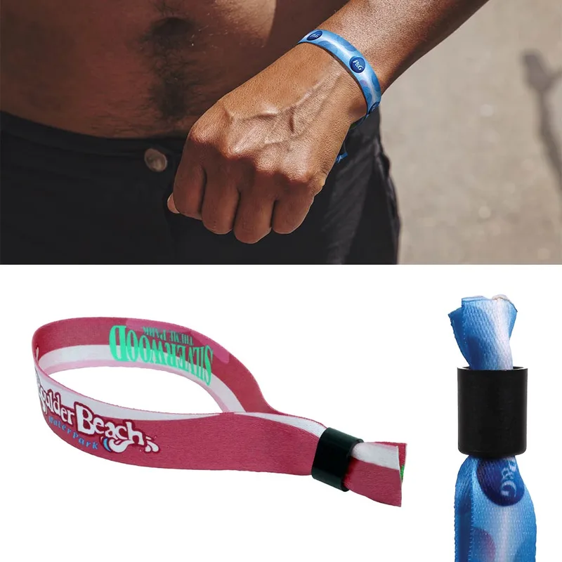 3/4" Wide One Time Use Wrist Band (QuickShip) 18-24 Days