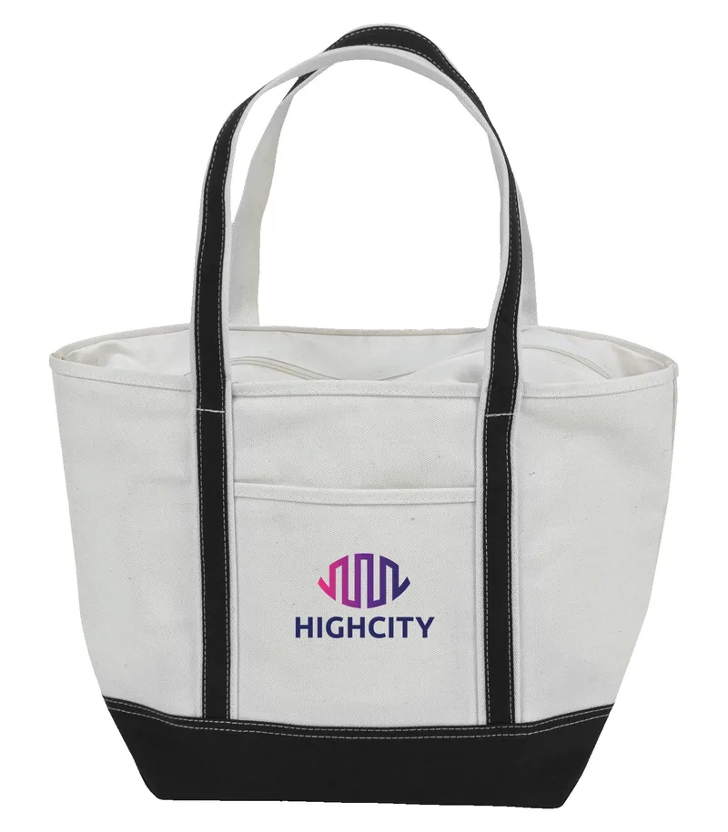Sailway Zippered Tote Bag