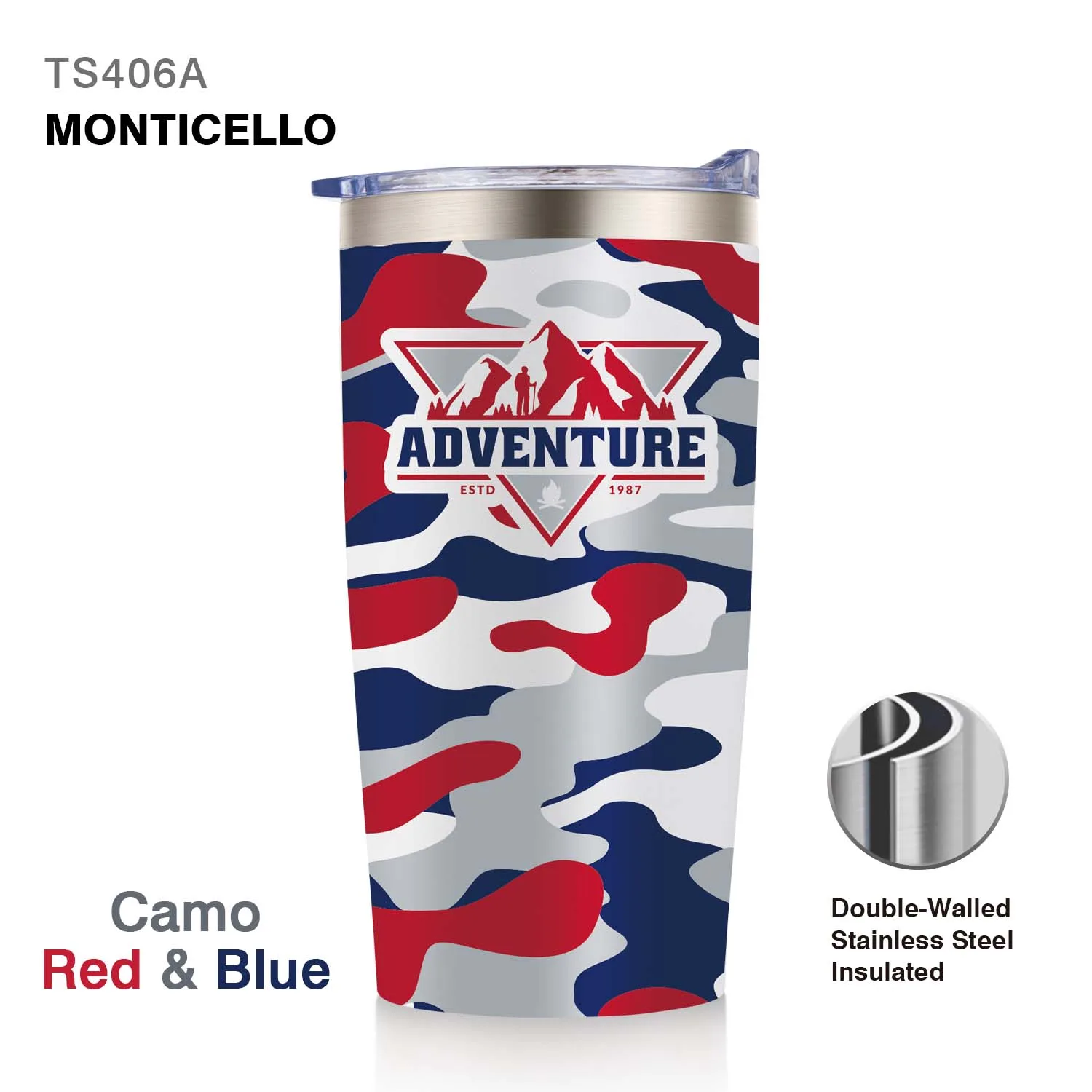 20. Oz. Monticello Tumbler view 6