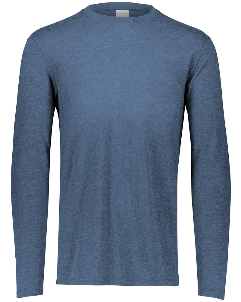 Augusta Adult Tri-Blend Long Sleeve T-Shirt view 5