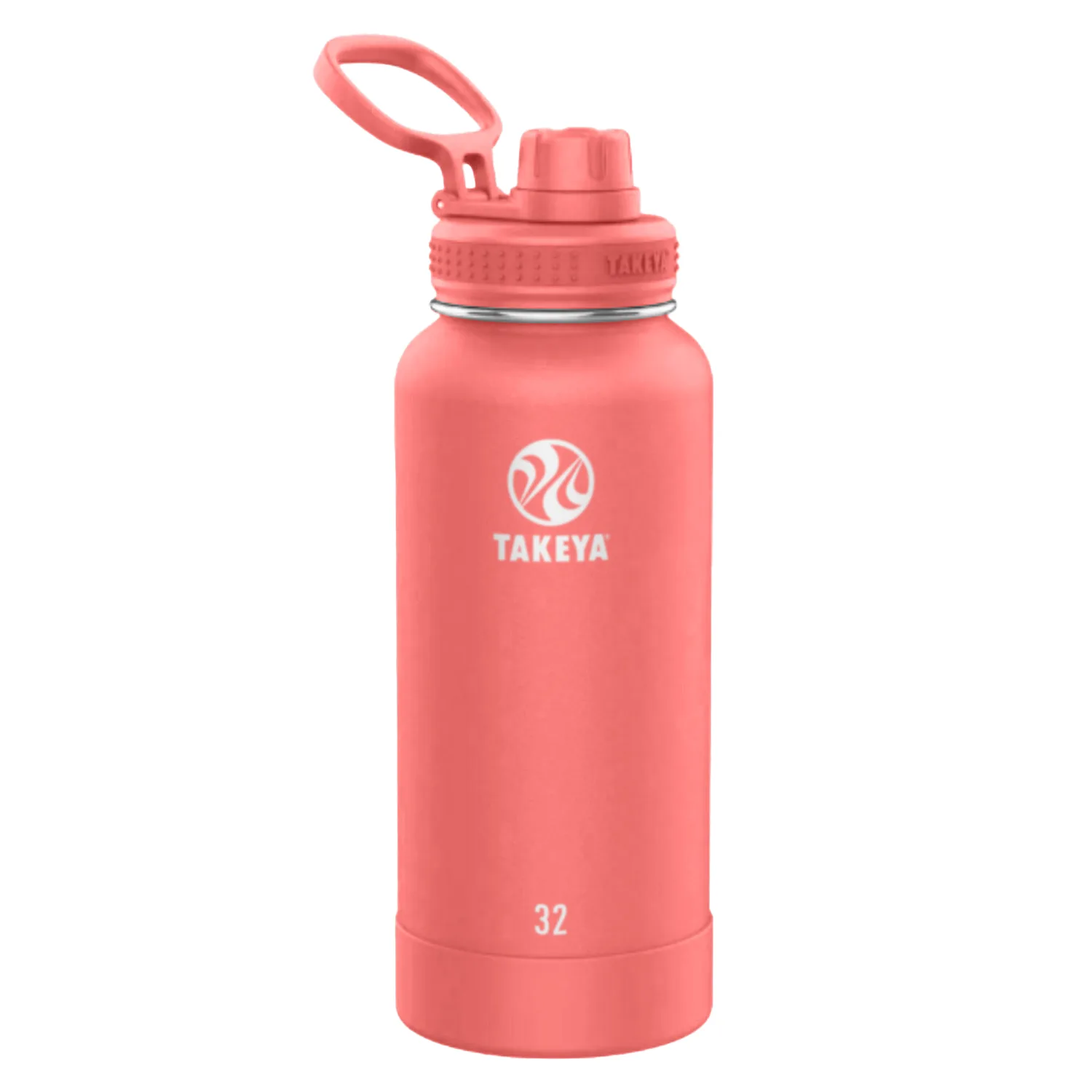 32 oz Takeya® Stainless Steel Insulated Active Water Bottle w/ Spout Lid view 3