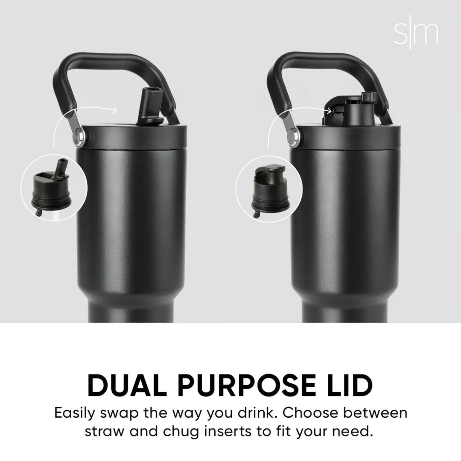30 oz Simple Modern® Stainless Steel Double-Walled Insulated Trek Pivot Tumbler view 5