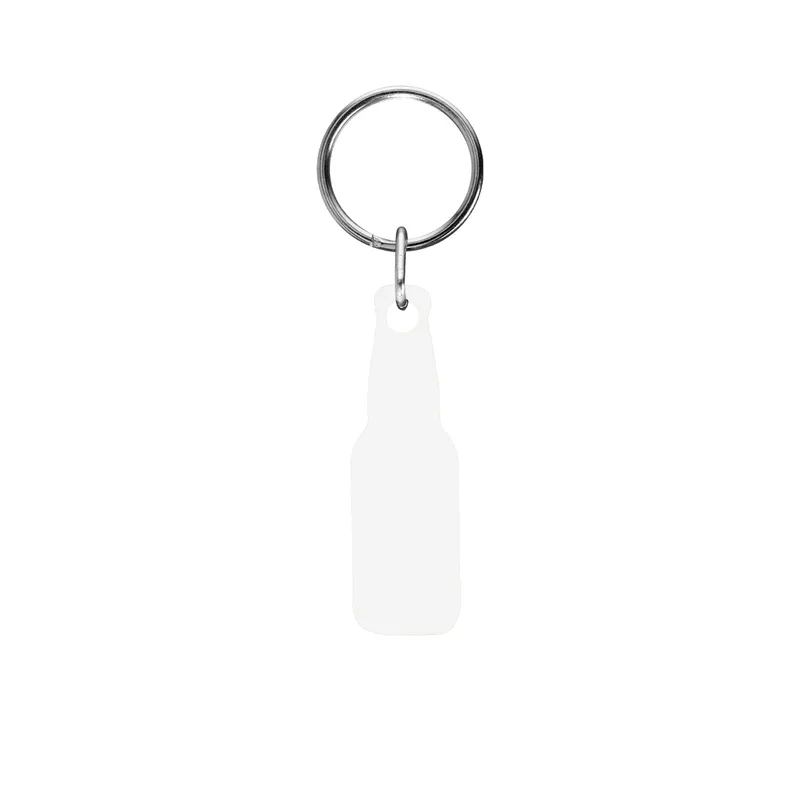 Full Color Wood Key Tag - 2" view 3