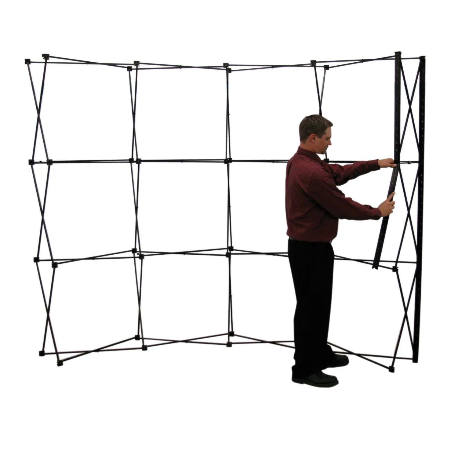 10' Curved ARISE Floor Display Kit (Fabric) view 6