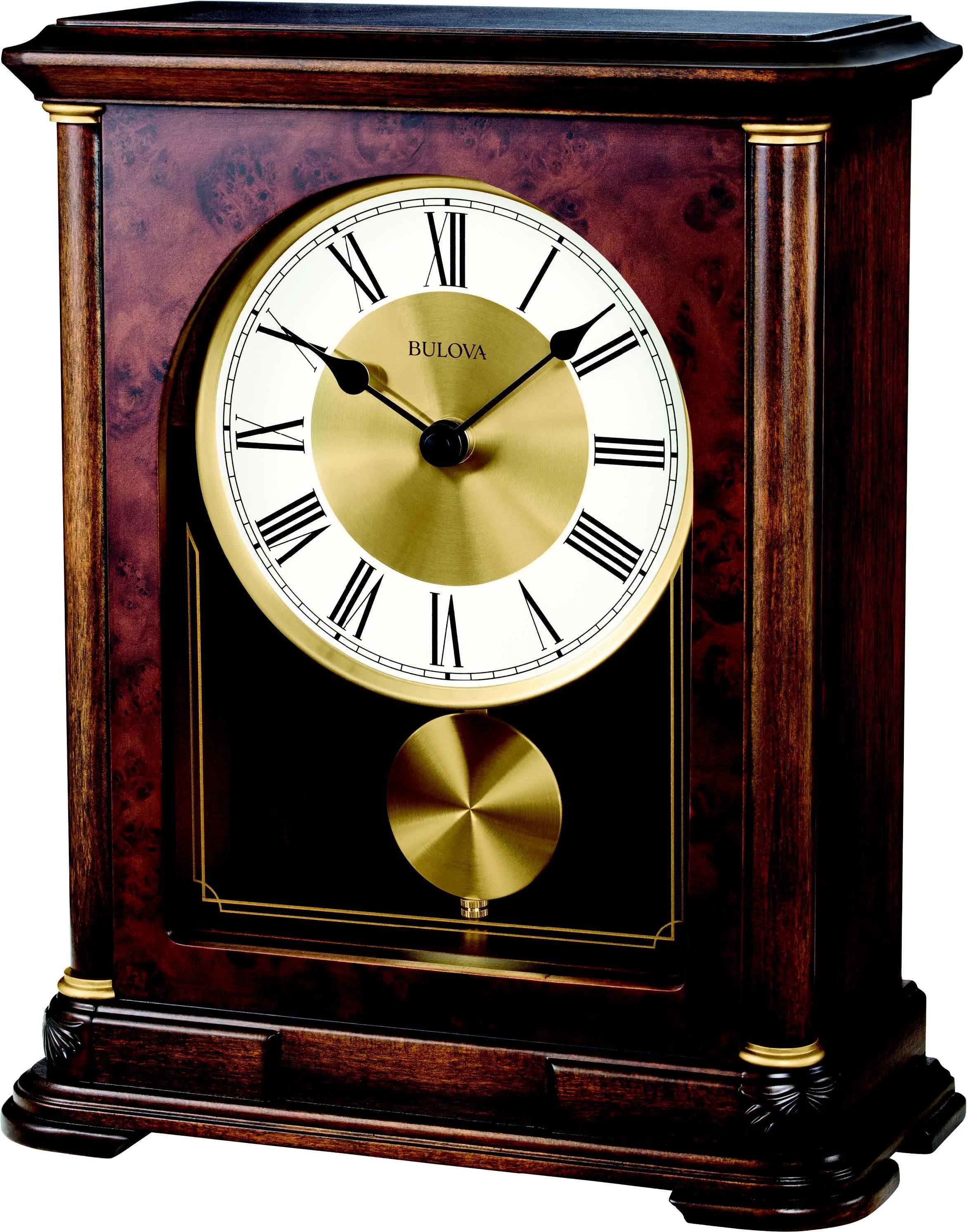 Bulova Clocks Vanderbilt Mantel Clock