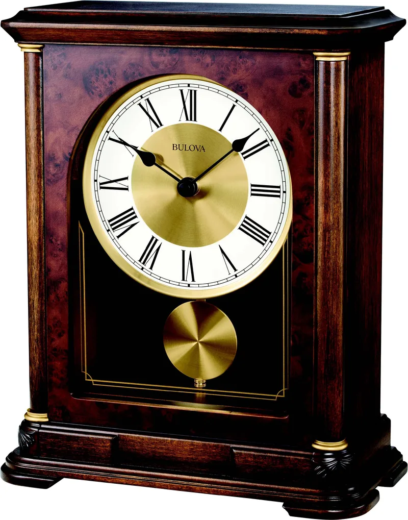 Bulova Clocks Vanderbilt Mantel Clock