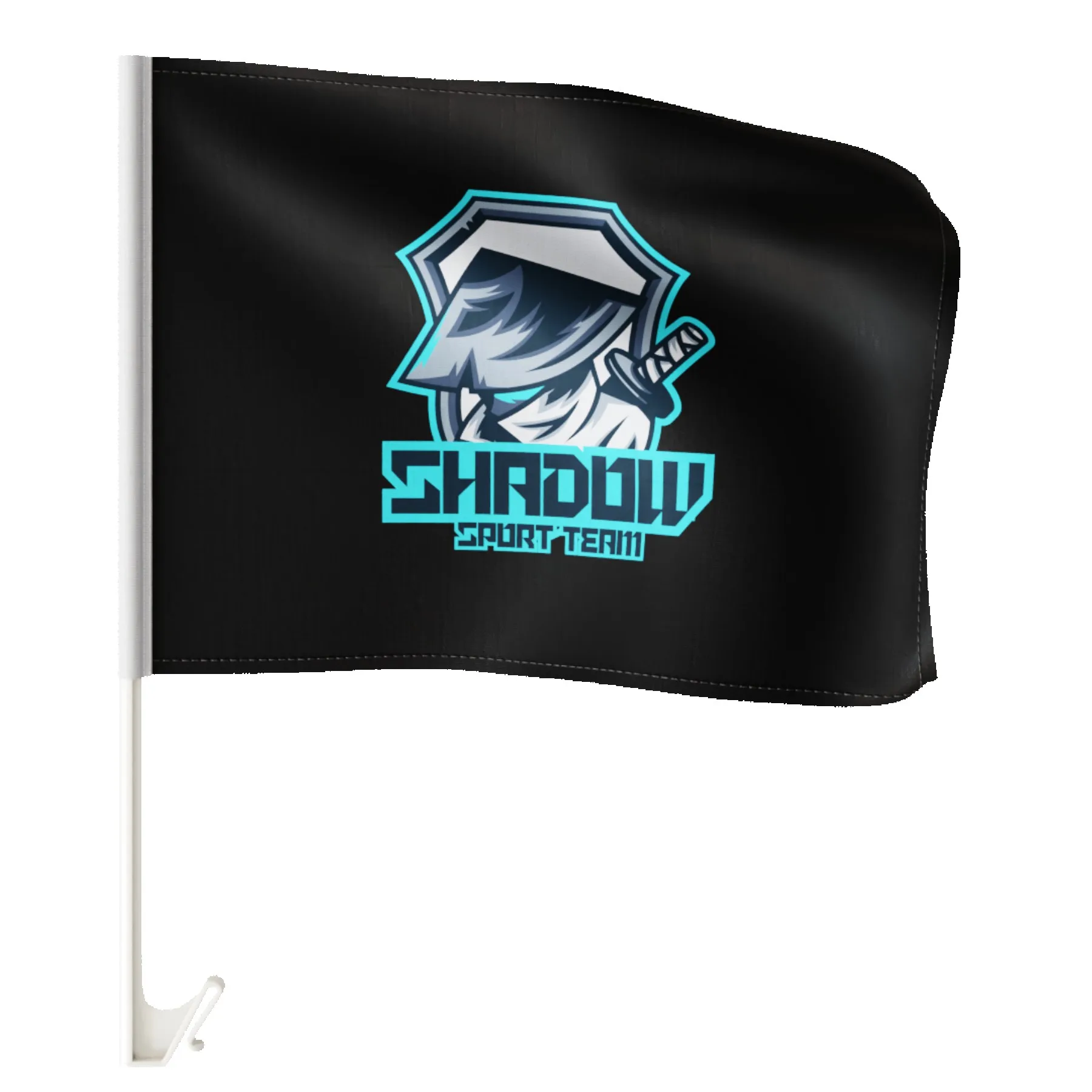 1 Ply Car 12"x16" Flag - Digital Full Color
