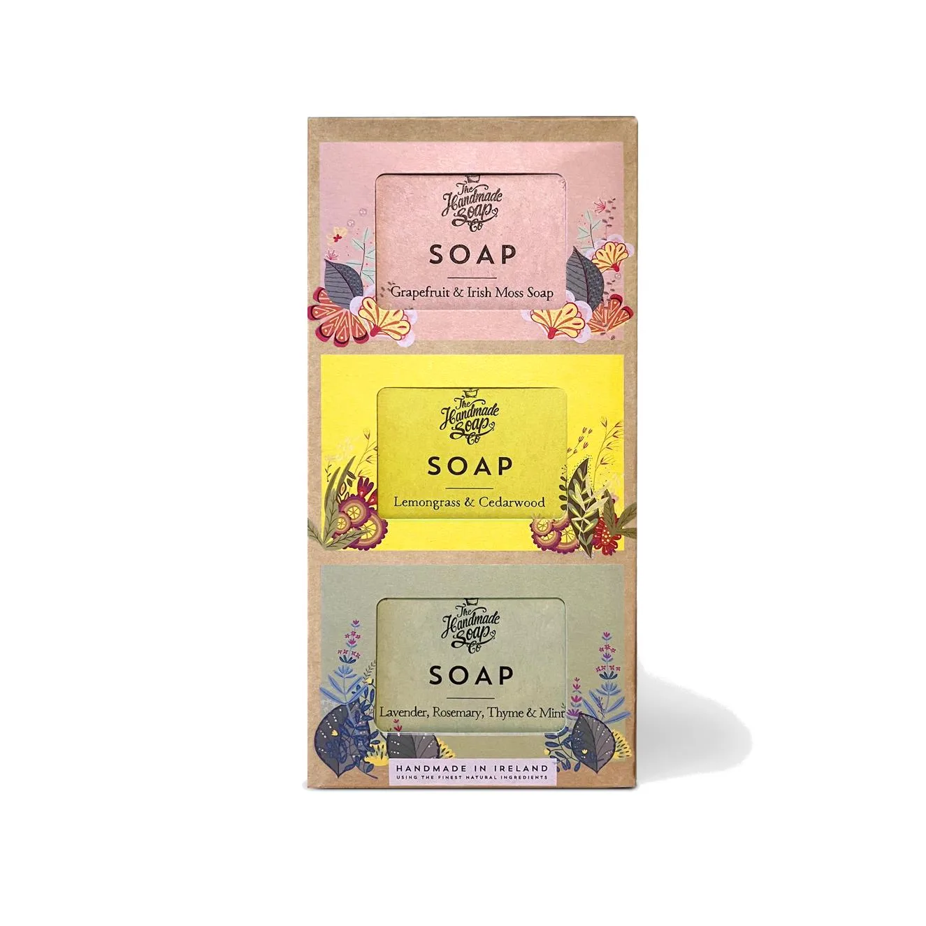 The Handmade Soap Co Soap Gift Set - Three Pack