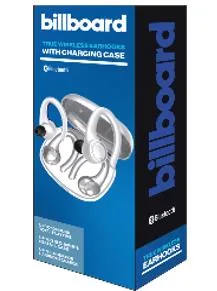 Billboard Tws Stereo Earbuds w/ Wrap Around Sports Earhook