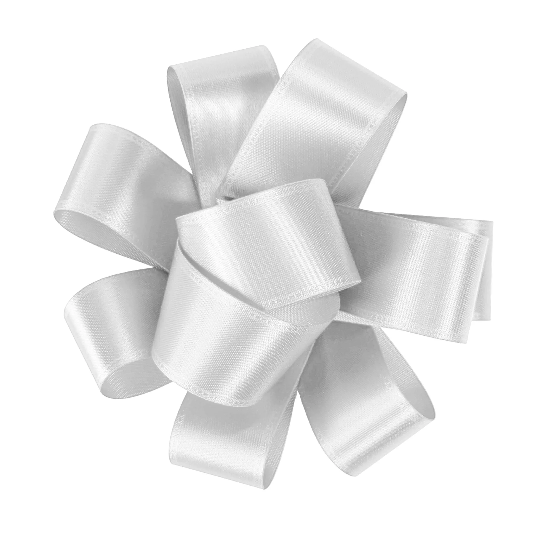 1" Badge Satin Bow - Sublimation view 2
