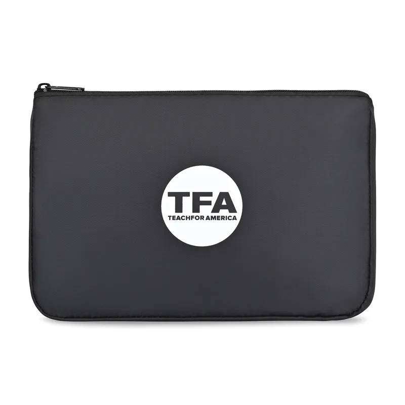 Arlo rPET Zippered Pouch - Black