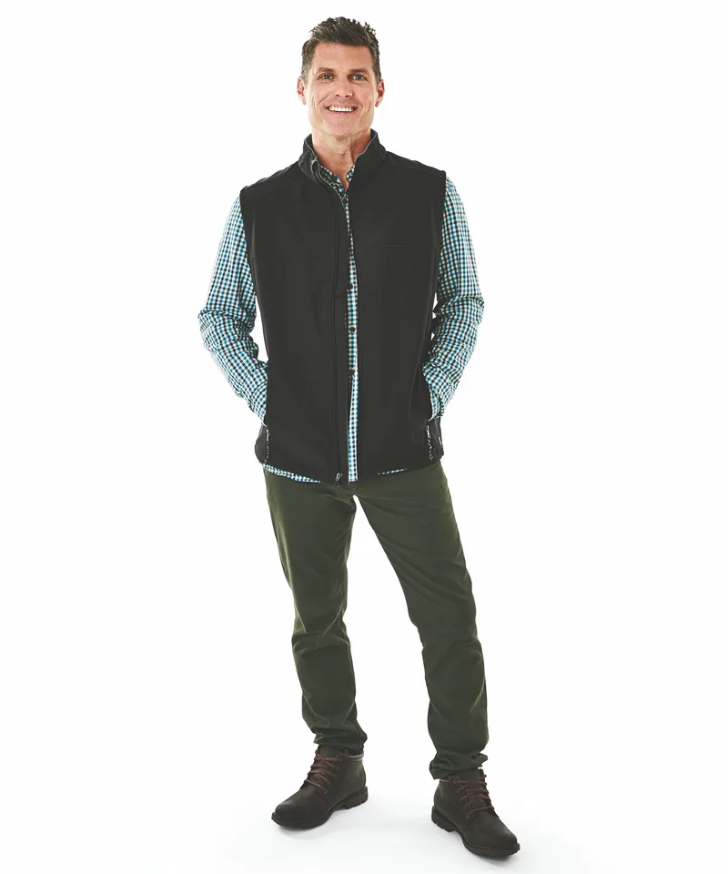 Men's Classic Soft Shell Vest view 2