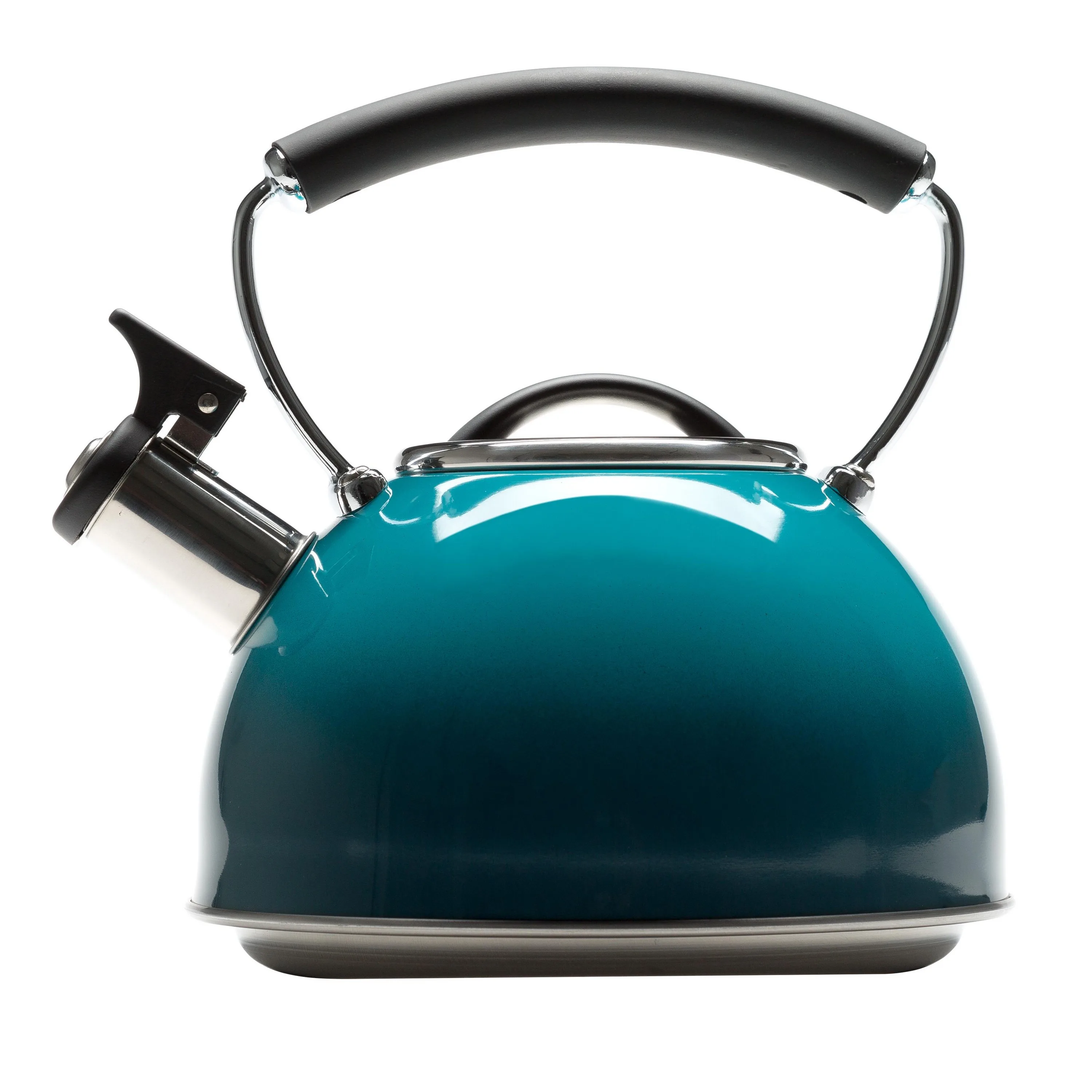 Primula Chelsea 2.3Qt Stainless Steel Whistling Kettle Teal Ombre