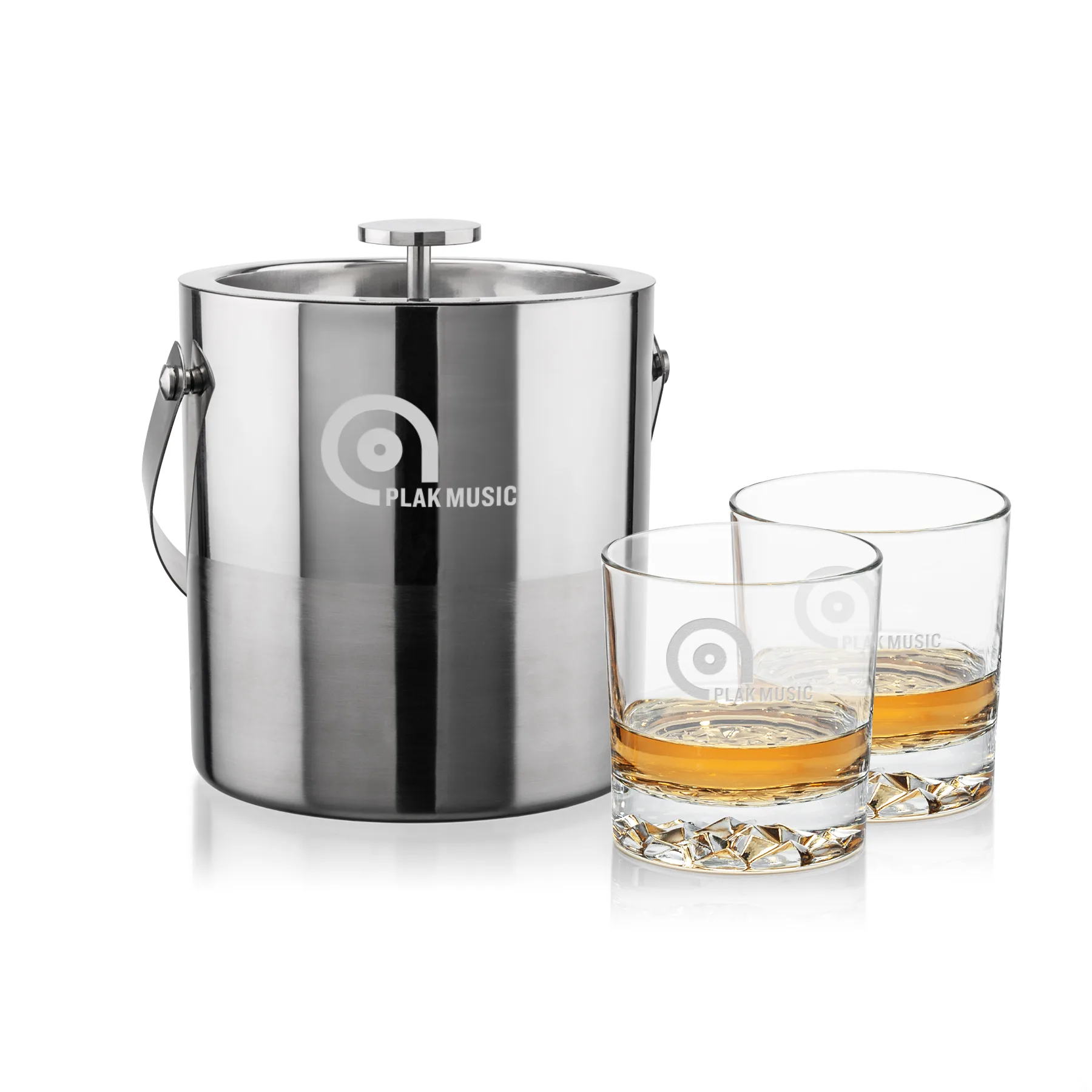 Catania Bucket Set, Laser Engraving, Set of 3
