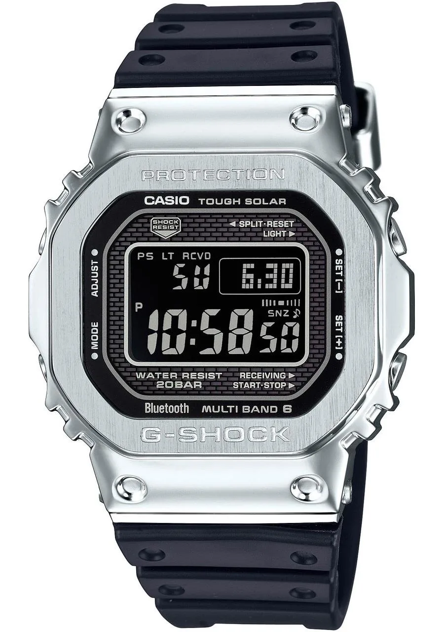G-Shock Mens G-Steel Bluetooth Black Strap Watch