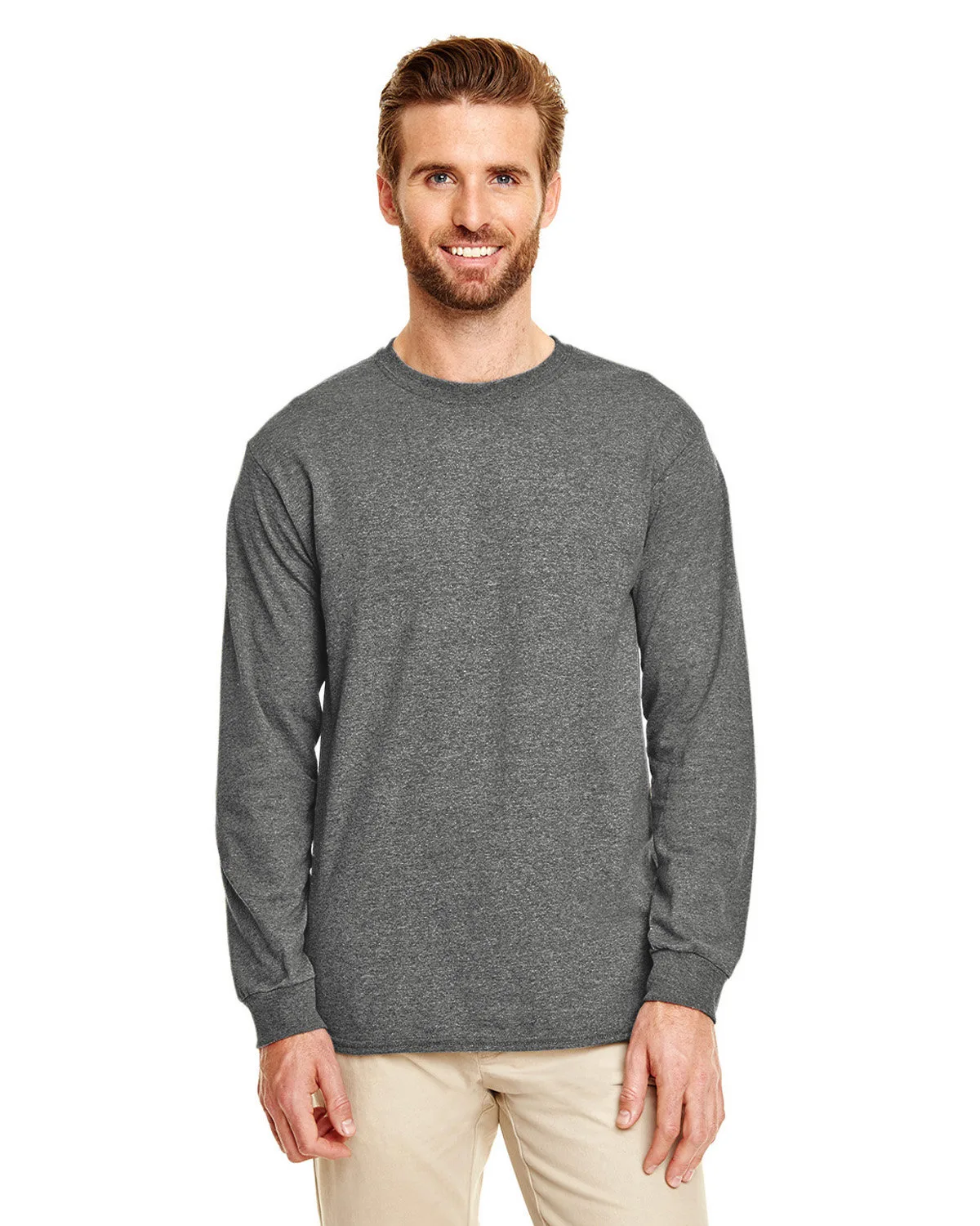 Gildan Adult Long-Sleeve T-Shirt view 6