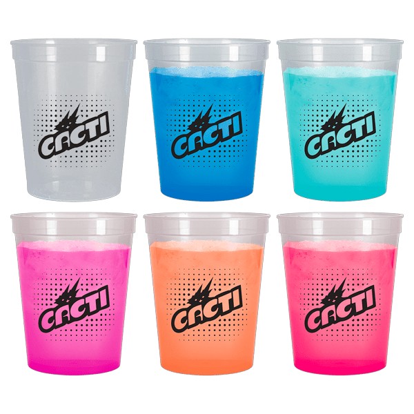 16 oz Color Changing Stadium Cup