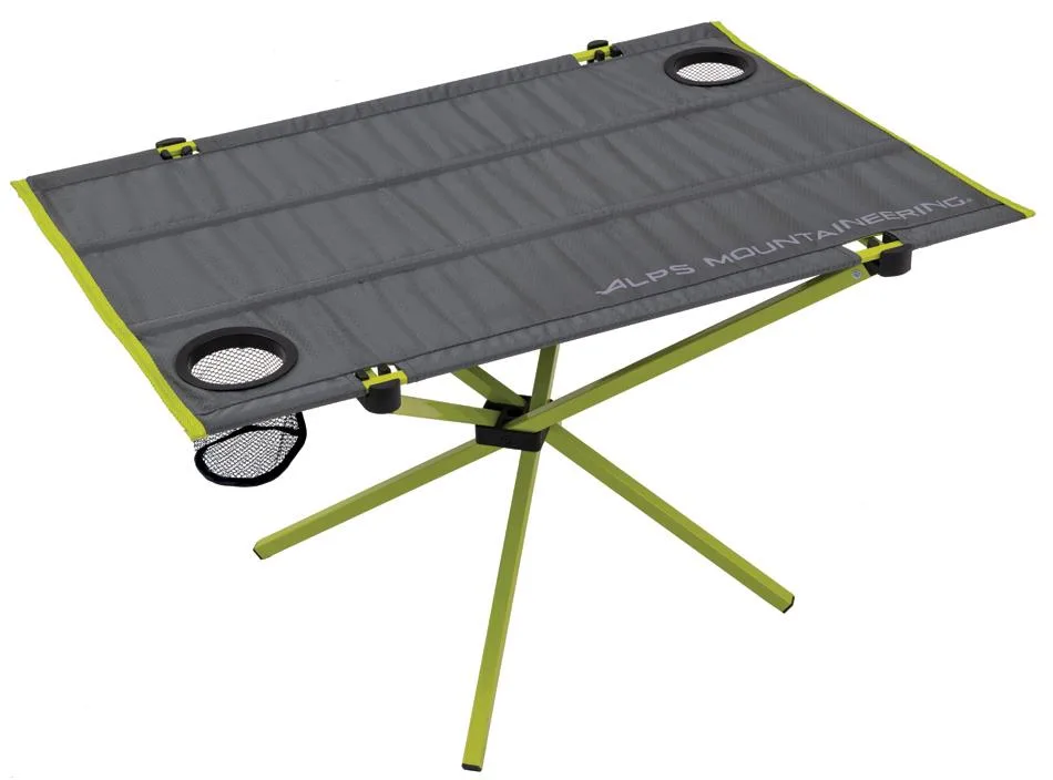 ALPS Mountaineering Simmer Table - Charcoal Gray/Citrus Green