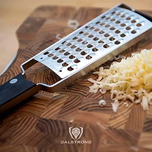 Dalstrong Professional Wide Cheese Grater - Extra Course - #304 Stainless Steel Blade