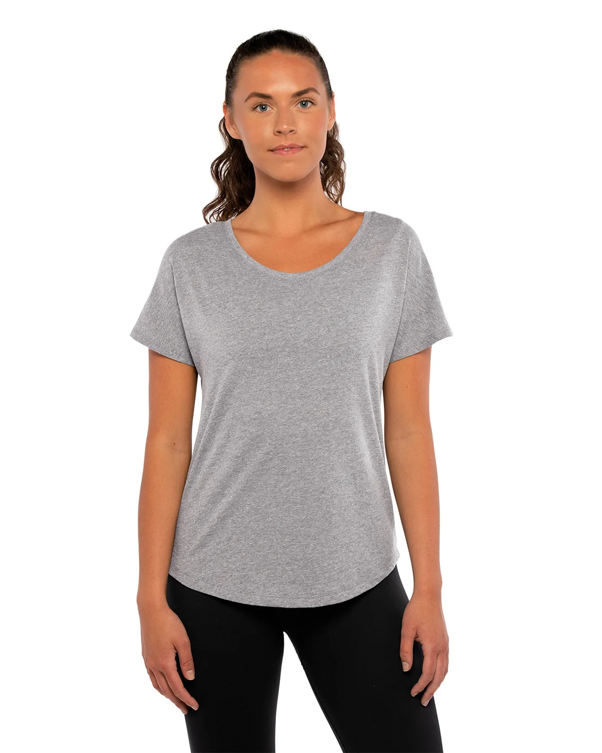 NEXT LEVEL APPAREL Ladies' Triblend Dolman T-Shirt view 4