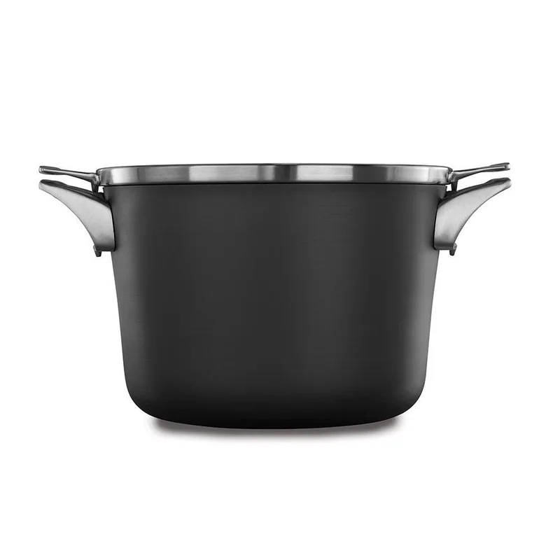 Calphalon Premier Space-Saving 8 Qt. Hard-Anodized Nonstick Stockpot w/Lid