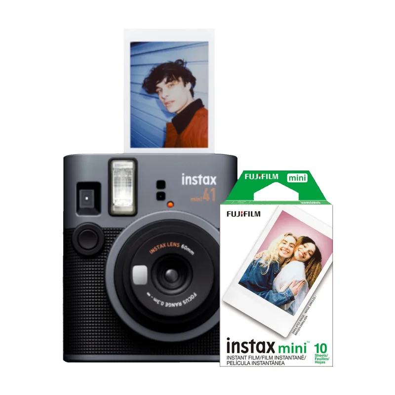 Fujifilm instax mini 41 Camera Bundle - Black