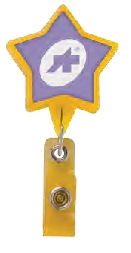 Jumbo Star Retractable Badge Reel
