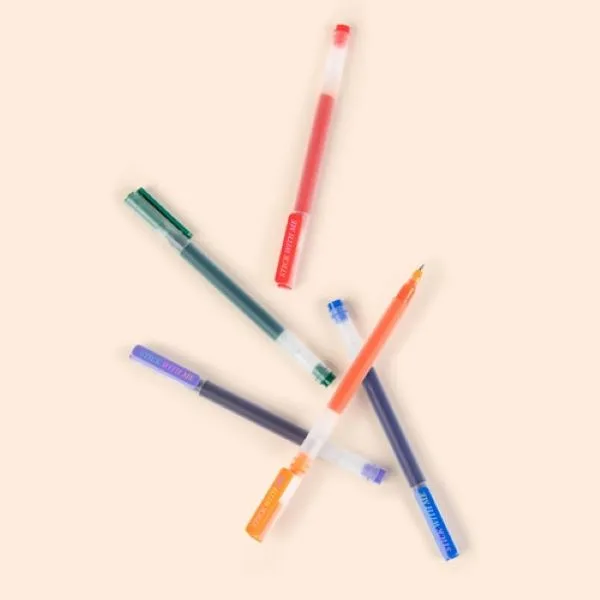 Green, Royal Blue, Purple, Red, & Orange