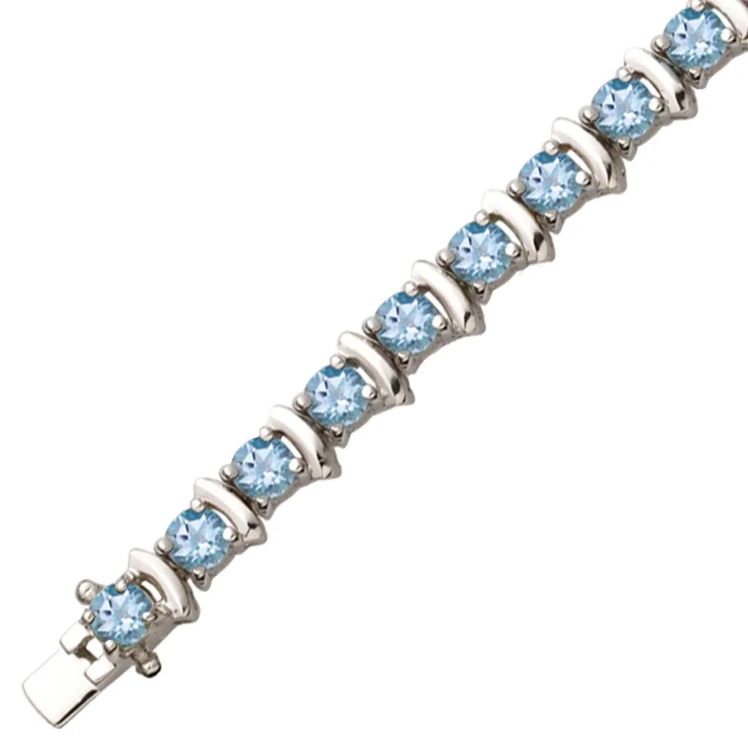 Jilco Inc Blue Topaz Bracelet