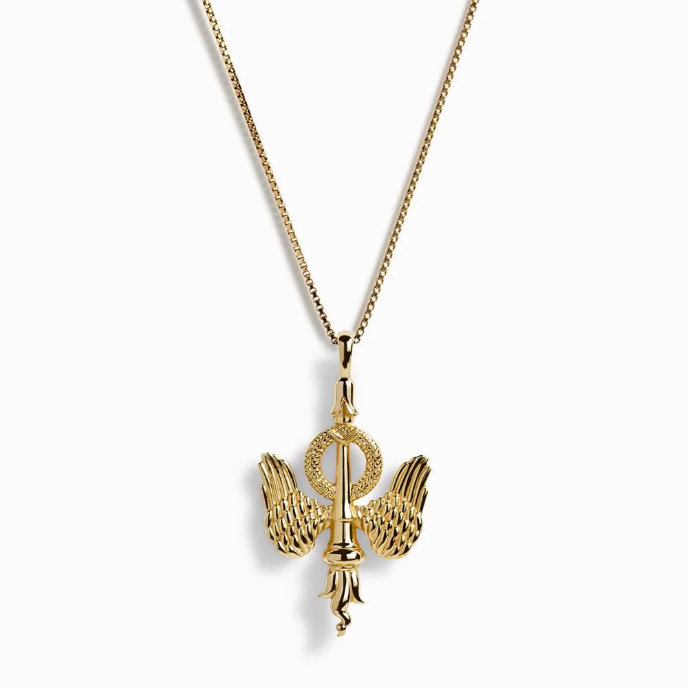 Jilco Inc Inverted Torch Necklace - Yellow Gold