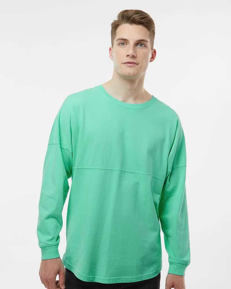J. America® Unisex Game Day Jersey Long Sleeve T-Shirt view 2
