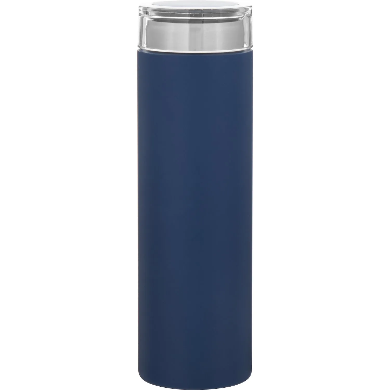 16.9 oz h2go Rocket Water Bottle (Matte Navy) view 2