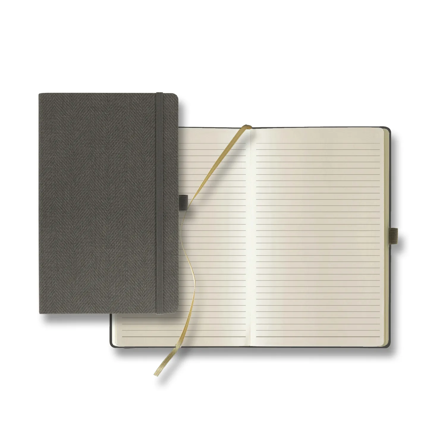 Castelli Montana Medio Lined Ivory Page Journal view 7