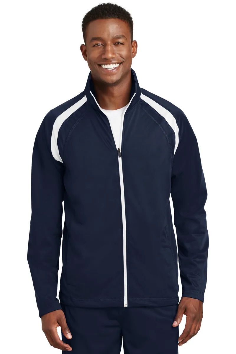Sport-Tek® Tricot Track Jacket. view 2