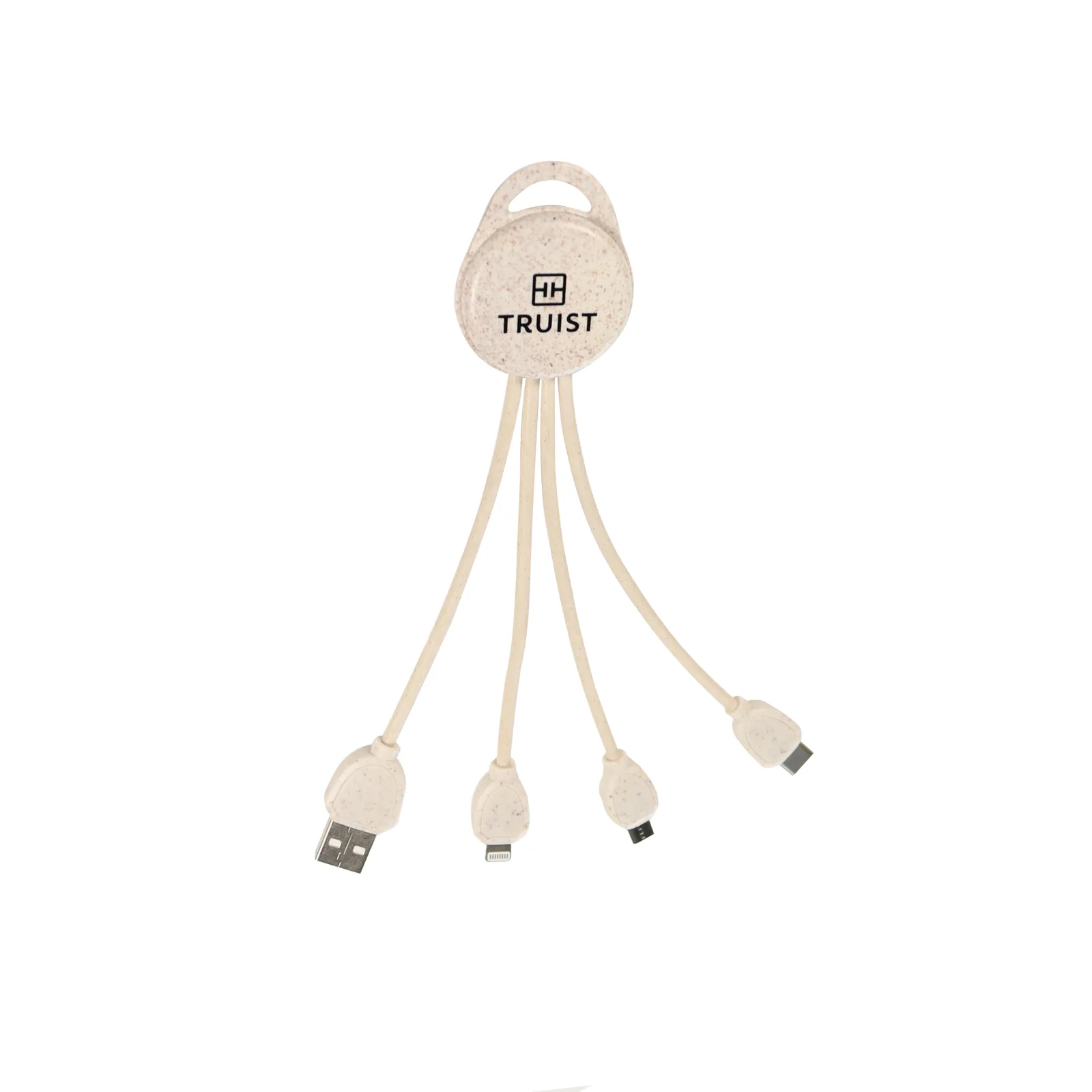 Wheat Straw 3-in-1 Charging Cable
