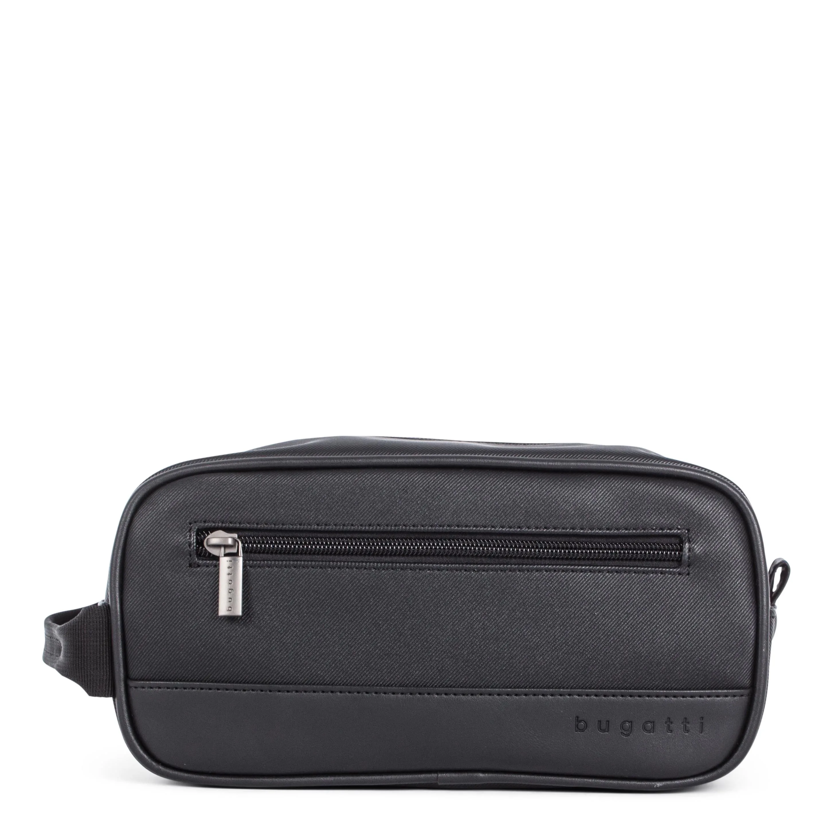Bugatti Gin &Twill Toiletry Case Vegan Leather - Black