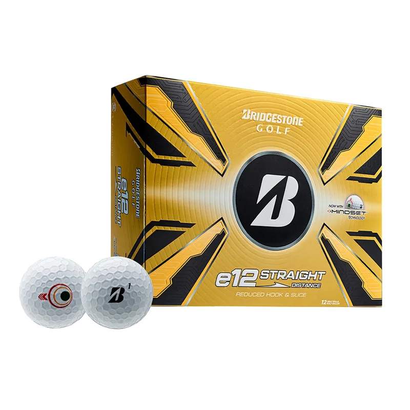 Bridgestone e12 Straight Golf Balls - White