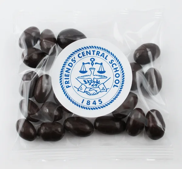 2 Oz. Handfuls of Dark Chocolate Almonds