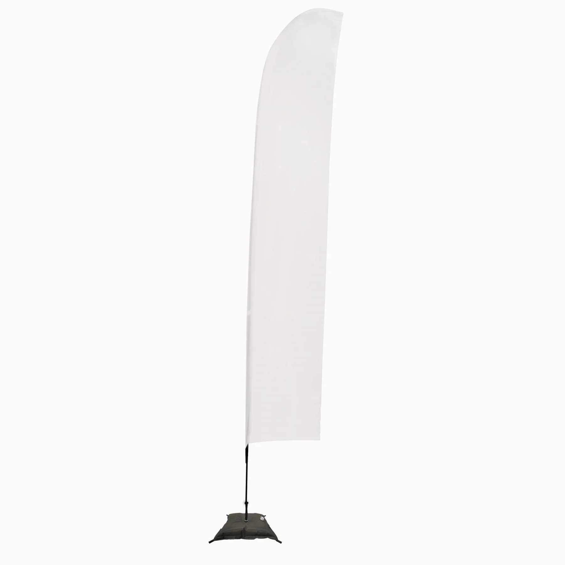 17' Streamline Blade Sail Sign Flag, 1-Sided, Scissor Base view 2