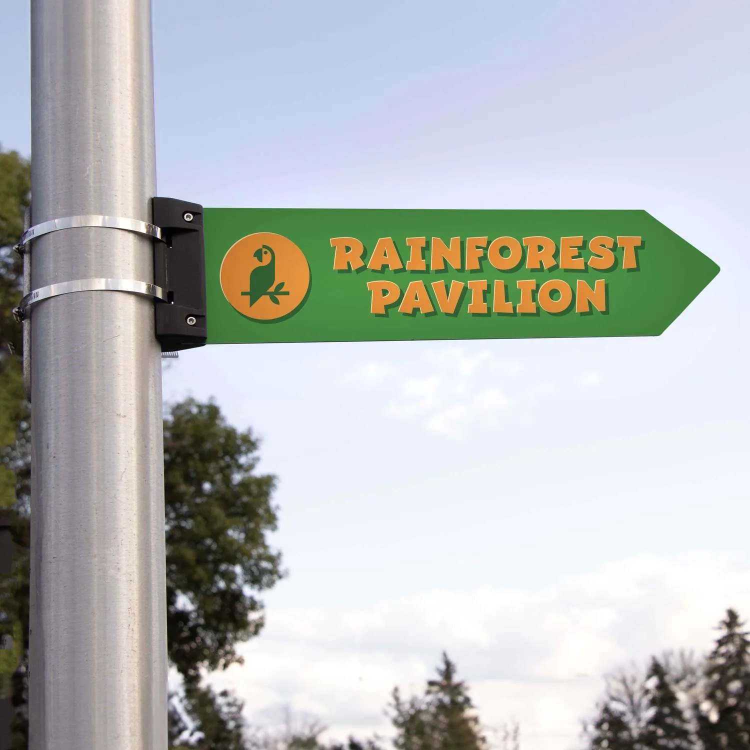Wayfinding Sign Arrow Horizontal Kit view 3