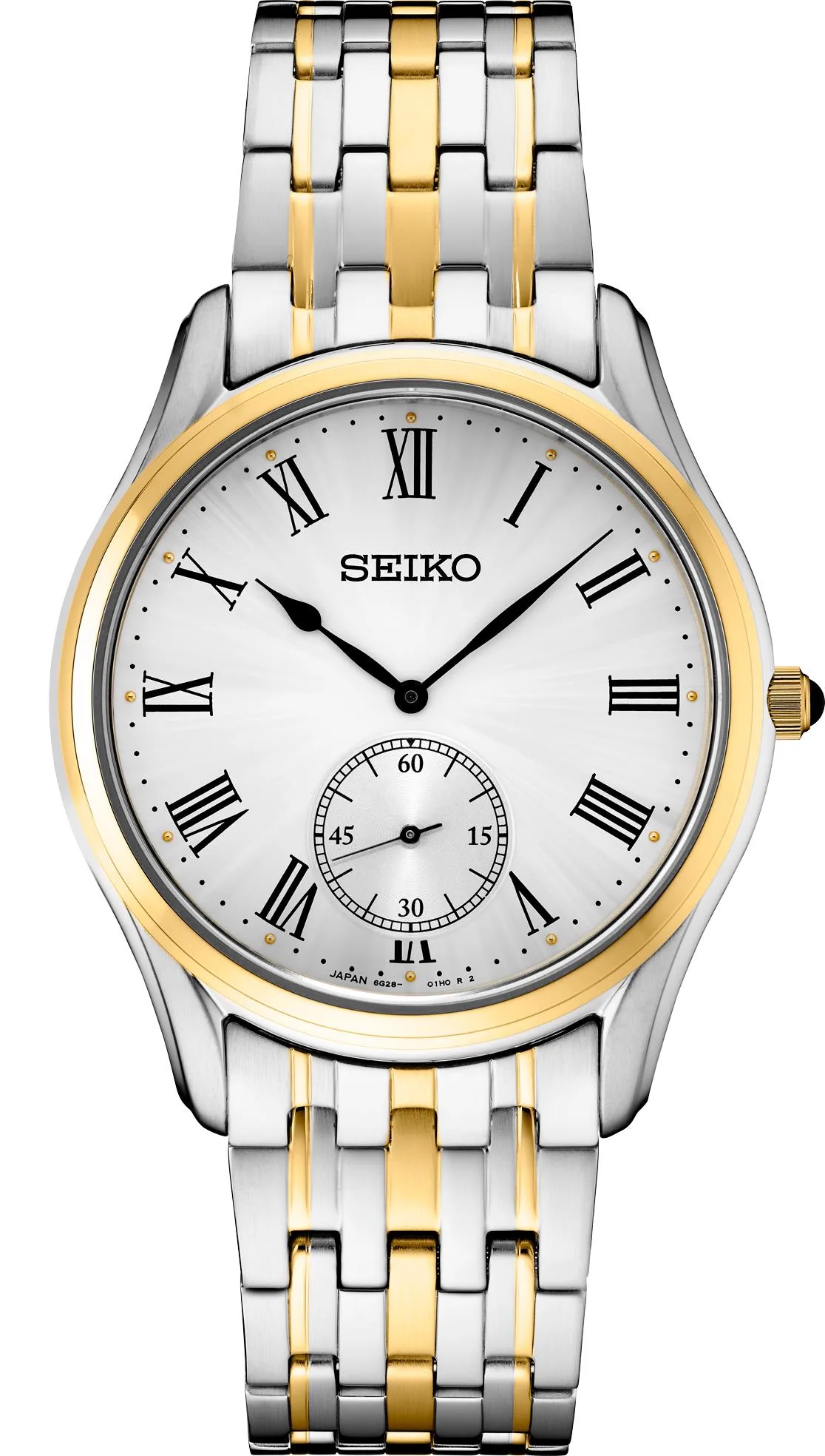 Seiko Watch Essential Quartz Two-Tone Mens