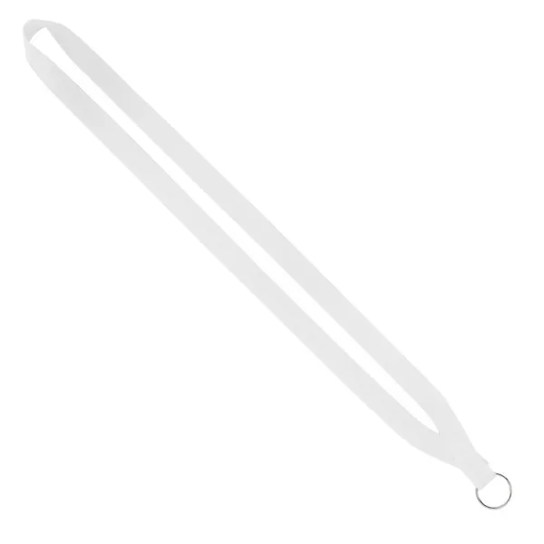 IMPORT Rush 5/8" Dye-Sublimated Lanyard with Sewn Silver Metal Split-Ring view 2